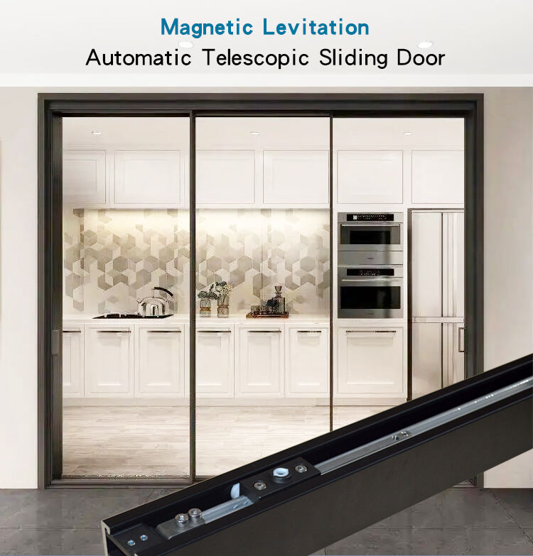 OUTUS Maglev Sliding Door Motor | Ultra Quiet, CE & RoHS Certified for Smart Home Use