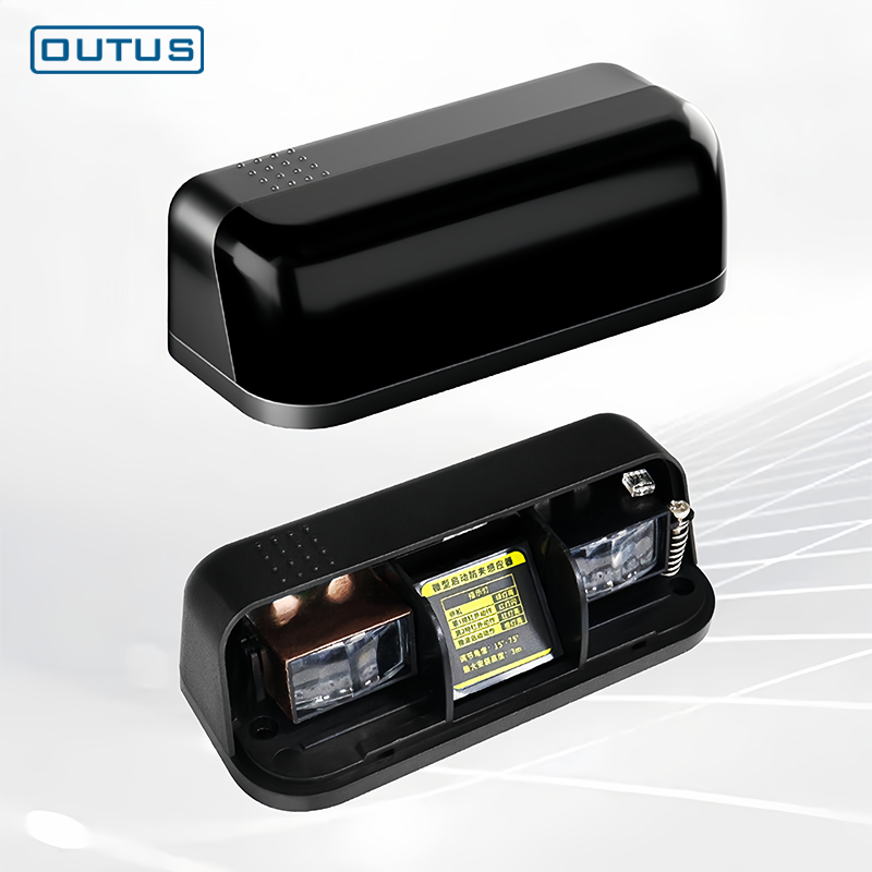 Sensor de movimiento y seguridad para puerta corredera automática con protección contra el aplastamiento