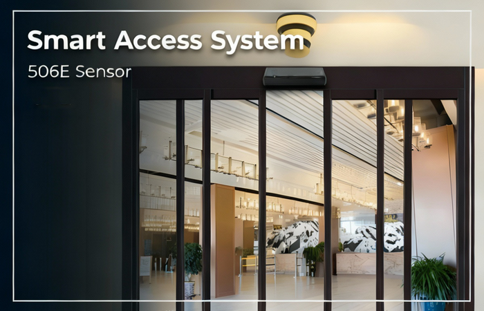 M-507 Infrared Sensor Live Test | Sliding Door Auto Opens on Human Detection, Rapid Response & Super Convenient