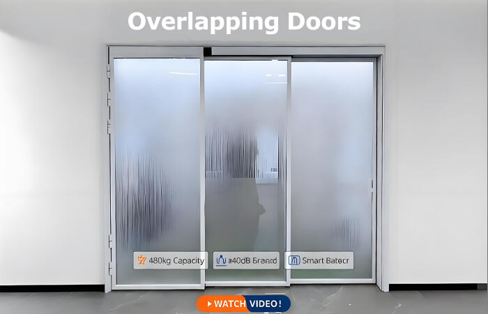 Overlapping Automatic Door - Full Auto Smooth Open & Close Demo