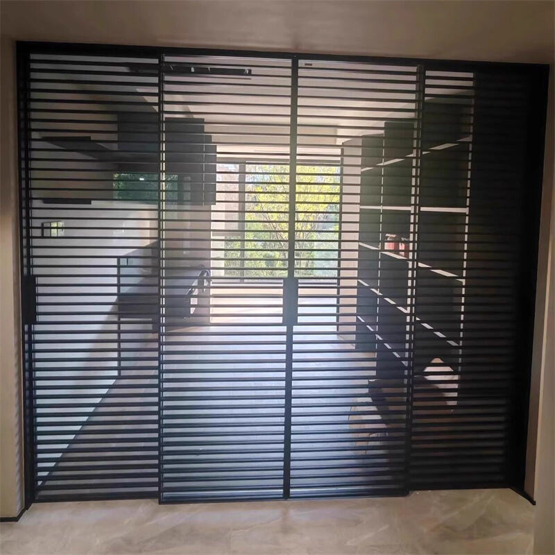 Persiana de Seguridad Eléctrica OUTUS – Sistema Automático de Puerta con Rejilla de Seguridad para Comercios y Minoristas