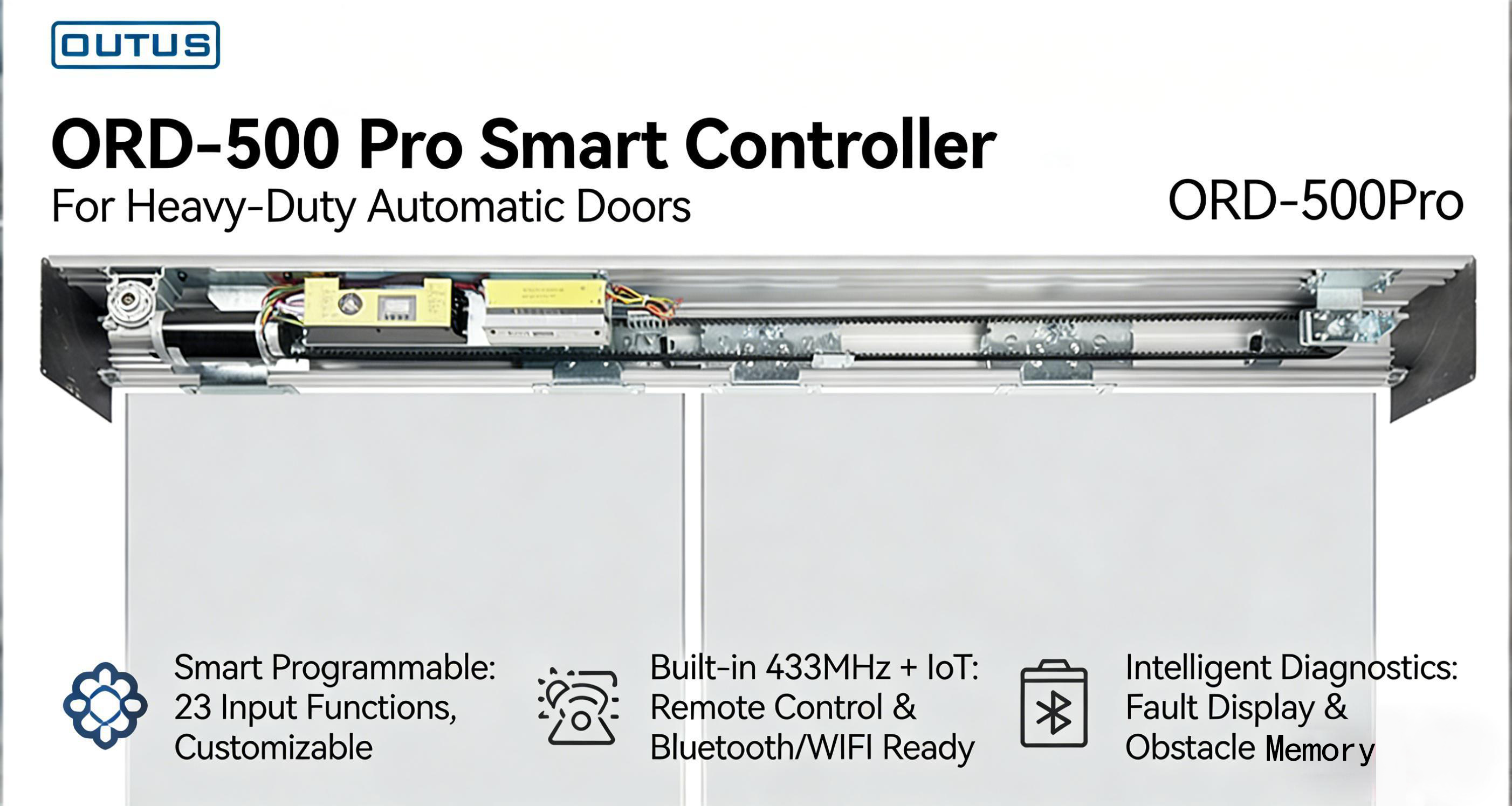 ORD500 Heavy-Duty Door Motor Controller - Full Set of Industrial-Grade Accessories Details