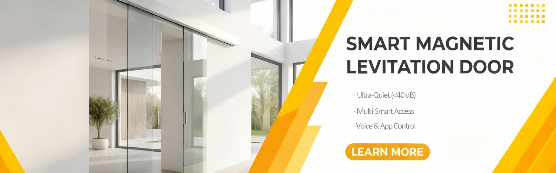 outus magnetic levitation automatic door systems  ultra quiet  low maintenance-6