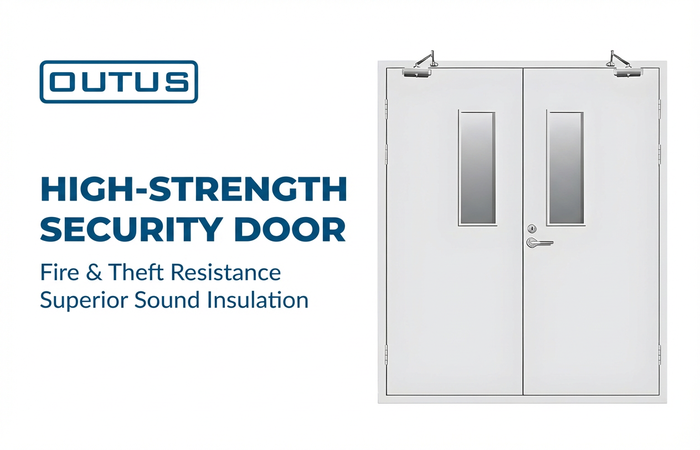 This video comprehensively showcases the core details and full open-close process of the steel fire safety door, highlighting its safety performance and exquisite craftsmanship: