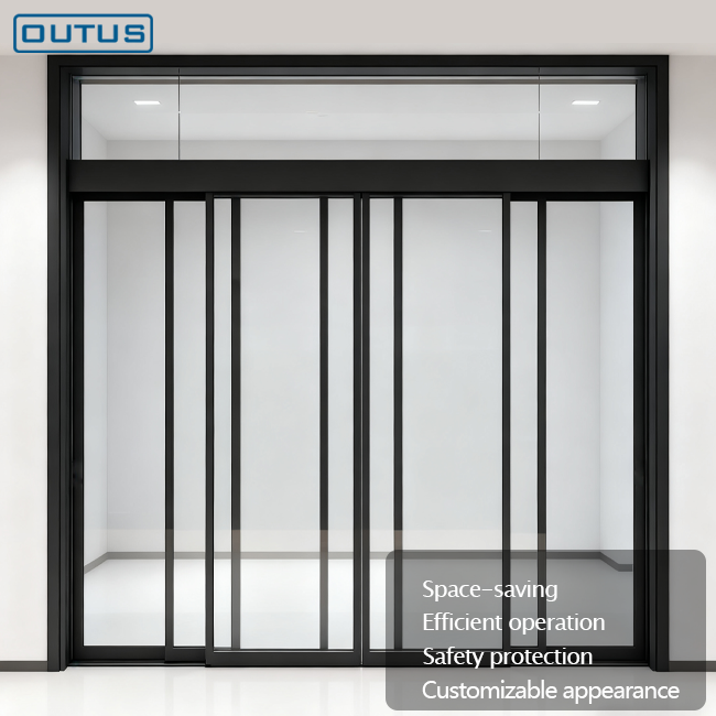 Outus Porte coulissante télescopique automatique avec capteur de détection