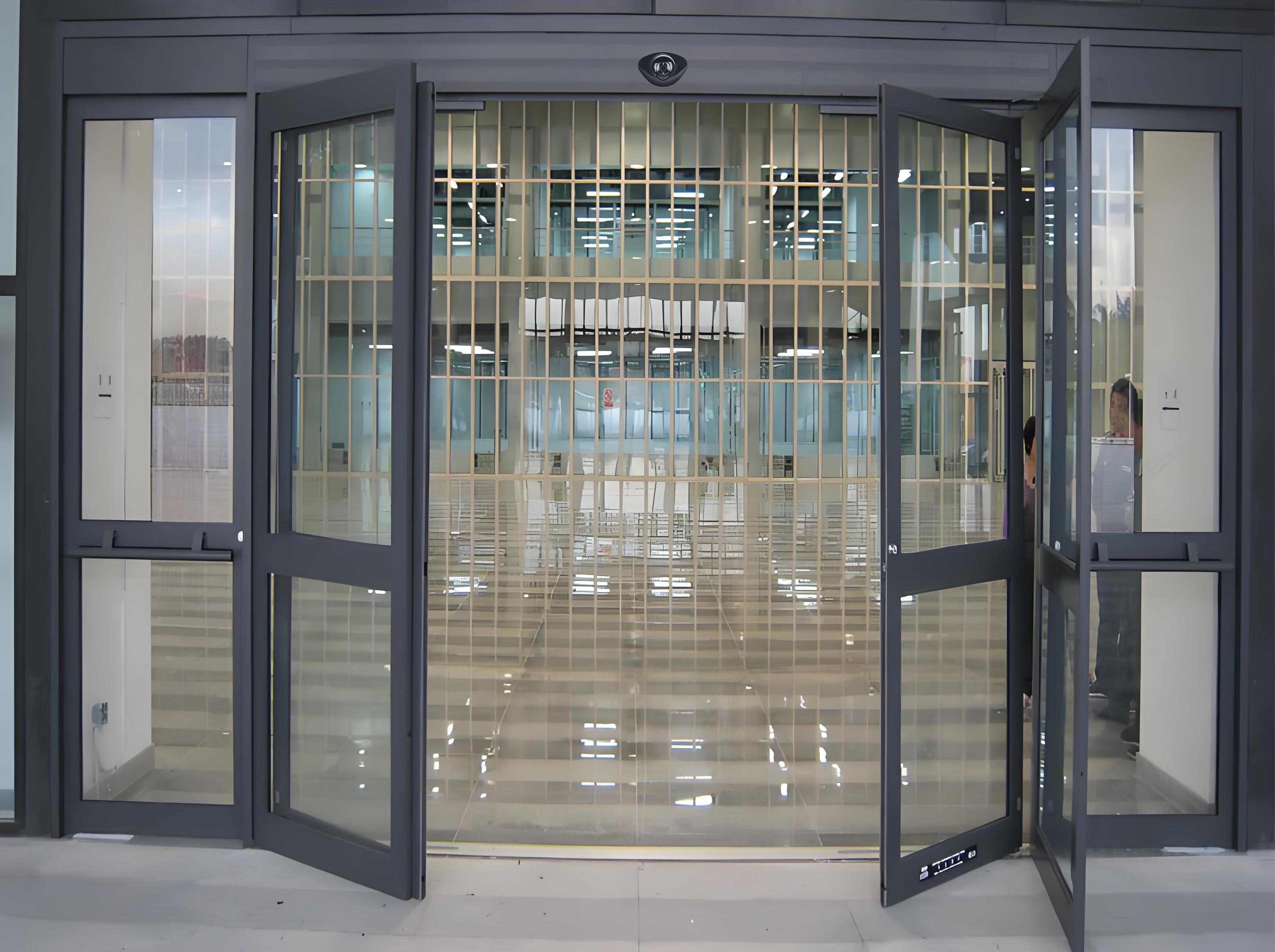 OUTUS Steel Fire Exit Door | Push Panic Bar, CE Certified for Commercial Buildings & Warehouses