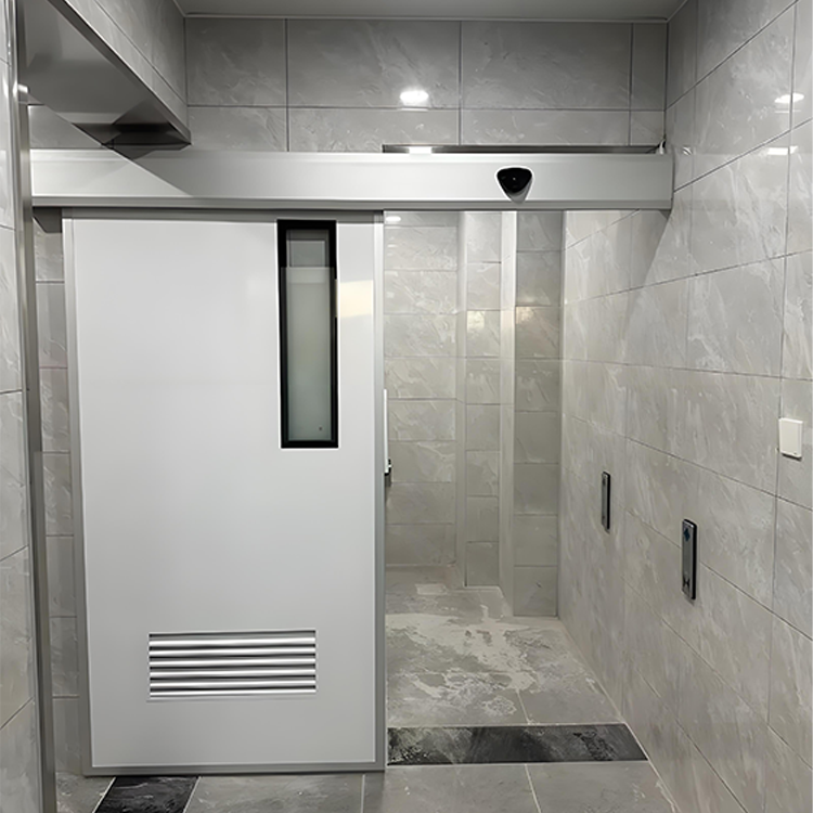 Interruptor automático de puerta para habitación especial: indicación vocal en el panel interior/exterior y función antintrusión