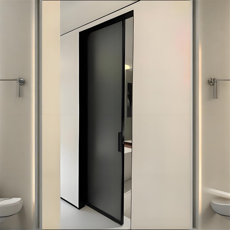 Puerta corredera oculta - Minimalista para dormitorio y estudio