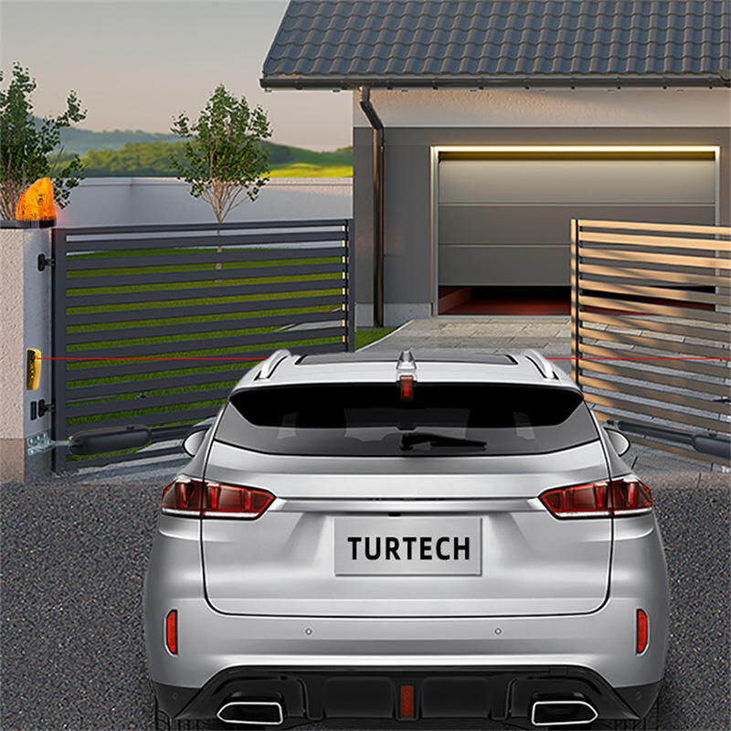 Modern Industrial Double Opening Swing Gate Opener with Automatic Electric System for Villa