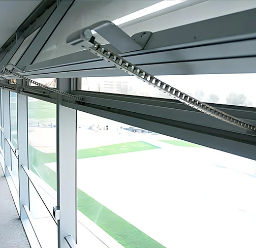 OUTUS IP65 Chain Actuator for Windows | Central Control System, Custom Solution for Project