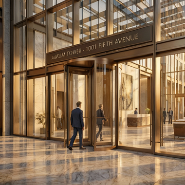 كيفية تحديد المقاس الصحيح لباب دوار تجاري