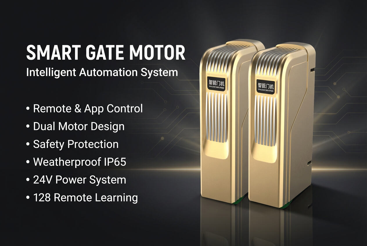 Dual-Gate Swing Gate Motor Door Opener: Smooth Open & Auto-Close Performance