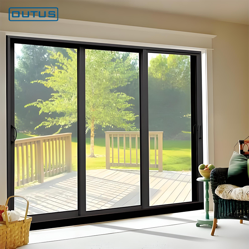 sistema automático de puerta corredera con guía inferior de 135 mm — Carril guía pesado para suelo