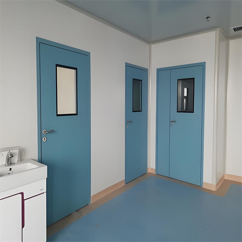 High-Strength Steel Fire Door - Class A Fire Rated & Anti-Theft for Hospitals
