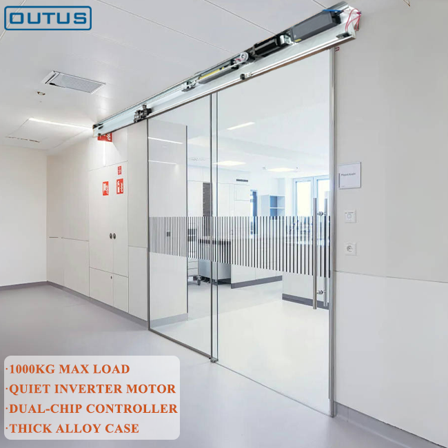 Outus Abrepuerta de Vaivén Automático Inteligente Abrepuerta de Vaivén Automático sin Contacto