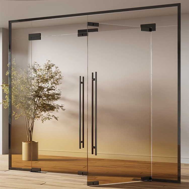 Puerta batiente comercial sin marco OUTUS – Minimalista CE