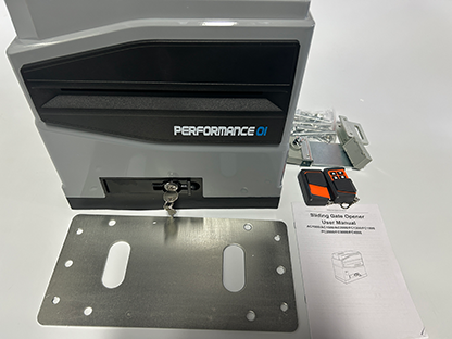 Automatic Sliding Door Operator with Remote Control Mechanical Limit Gate Motor for Convenient Home Use