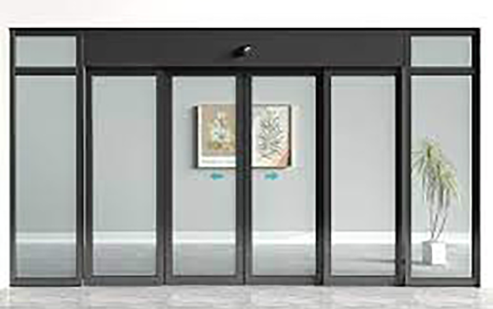 Smart automatic door - safety sensing, silent opening and closing, enjoy smart passage