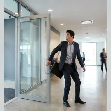 هل يغلق بابك بسرعة كبيرة جدًا؟ كيفية ضبط السرعة والقوة بأمان