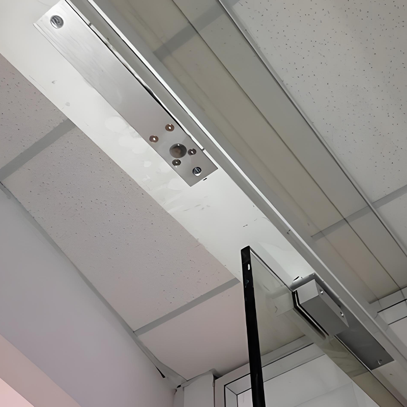 cerradura eléctrica empotrada de perno de 12 V: cerradura eléctrica especial para control de acceso en puertas con marco y puertas de vidrio sin marco