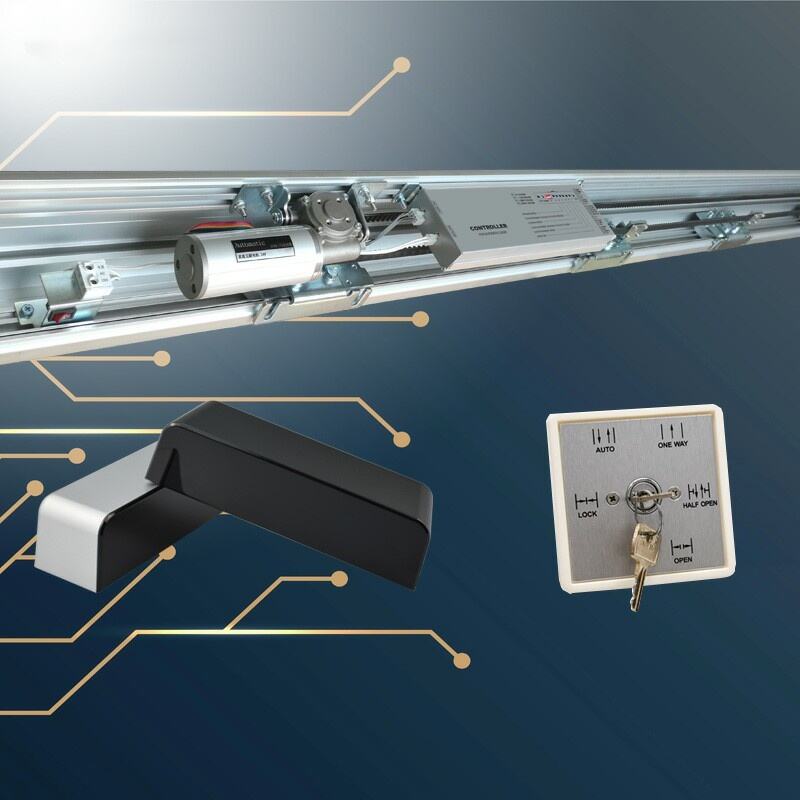 OUTUS Automatic Sliding Door System Kit For 300kg Door For Mall