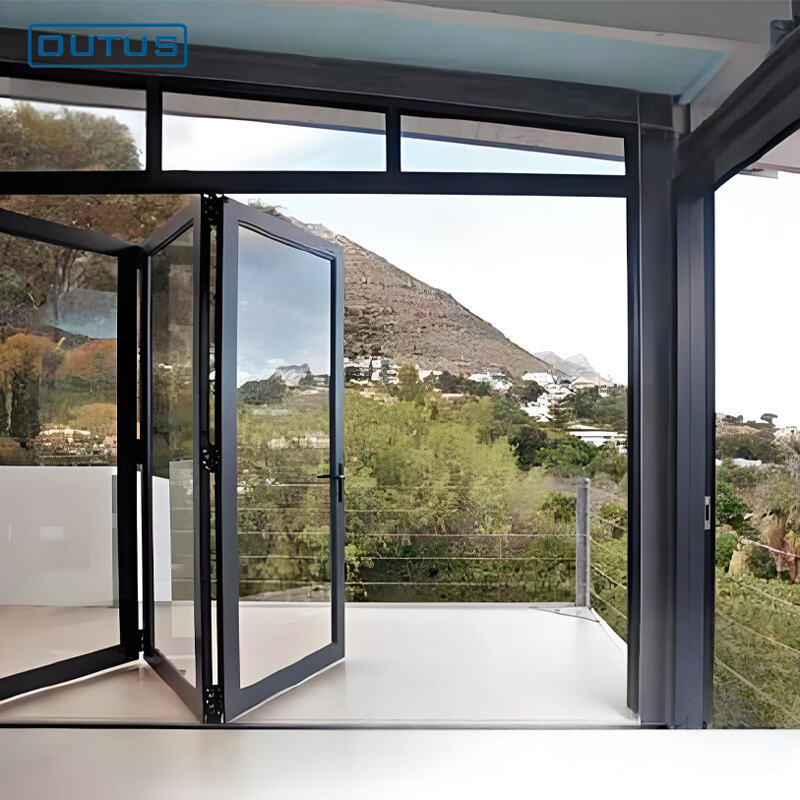 Automatic Bi-Fold Door System for Space-Saving Entrances | OUTUS Automatic Folding Door