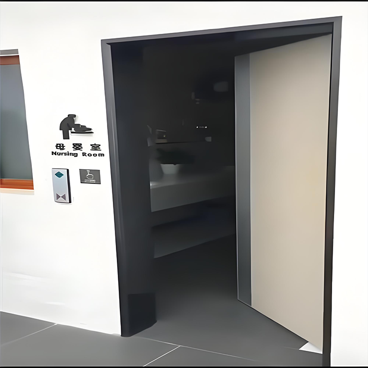 Interruptor automático de puerta para habitación especial: indicación vocal en el panel interior/exterior y función antintrusión