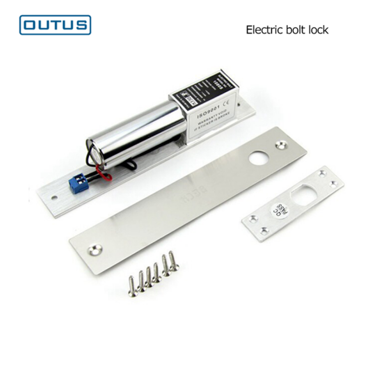 cerradura eléctrica empotrada de perno de 12 V: cerradura eléctrica especial para control de acceso en puertas con marco y puertas de vidrio sin marco