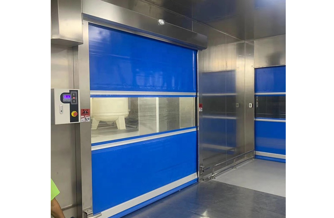 outus industrial high speed automatic pvc roller shutter door operator-5