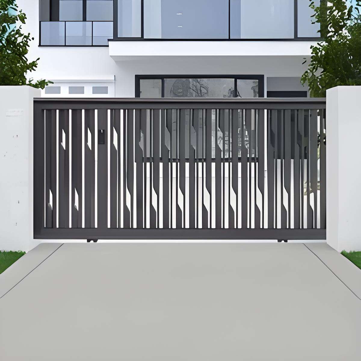 Puerta corredera automática de bajo ruido - Puerta de patio residencial adaptable a amplio rango de temperaturas