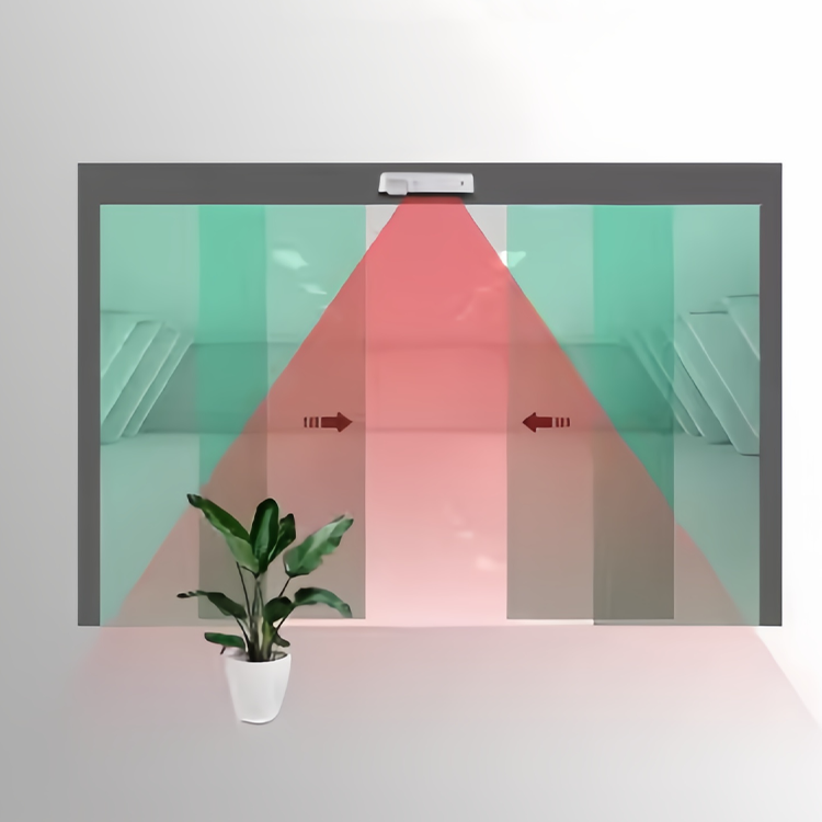 Automatic Door Microwave Radar Safety Light Curtain Infrared Induction and Anti-Pinch Sensor Made of Durable Plastic