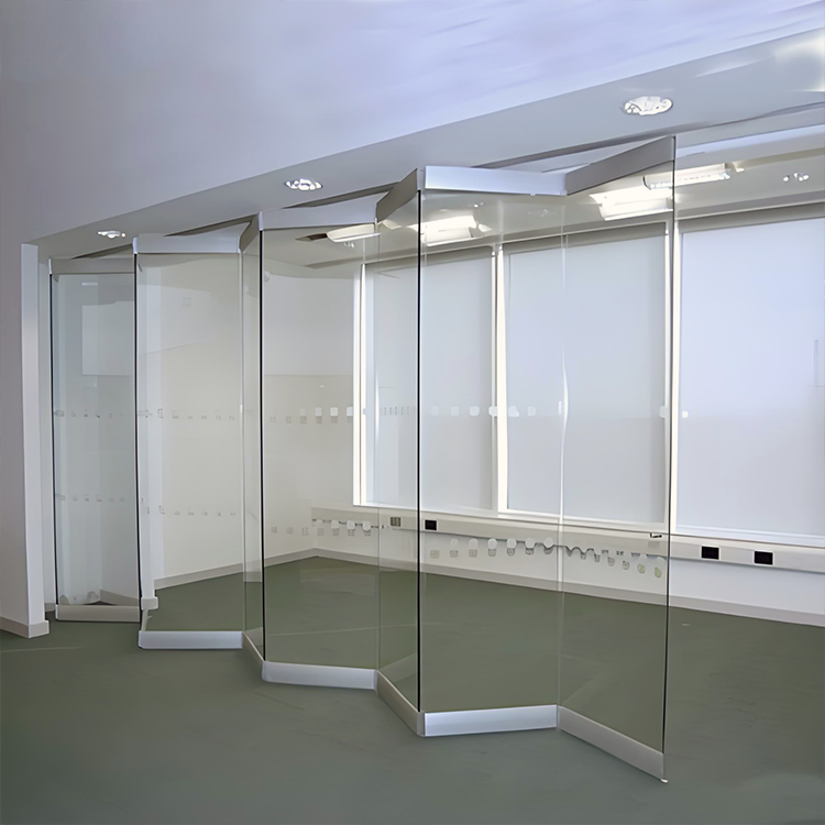 Puerta plegable de cristal sin marco - Panorámica transparente para balcón y sala de estar