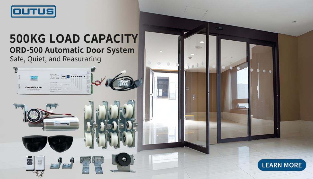 ORD-500 Intelligent Heavy-Duty Automatic Door Drive System | Full Accessories Display One by One