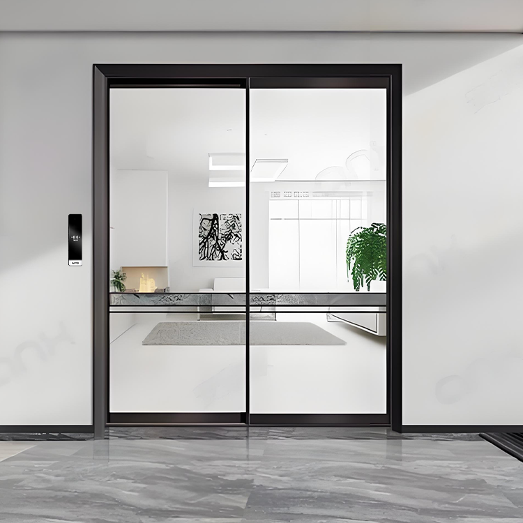 Interruptor infrarrojo de detección de movimiento sin contacto – Modo dual con velocidad ajustable para puerta automática