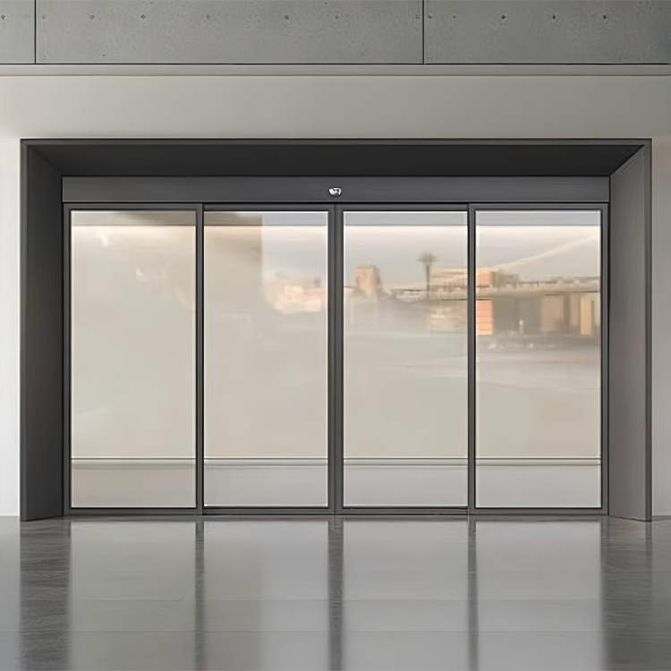 ES200E Commercial Automatic Sliding Door Close Operator Kit Modern Remote Dunkermotoren Motor for Hotel or Hospital Use