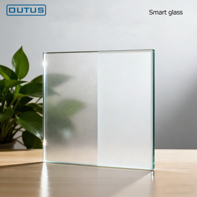 Vidrio inteligente de atenuación PDLC: vidrio divisorio para oficinas con protección de privacidad y conmutación transparente/esmerilada con un solo clic