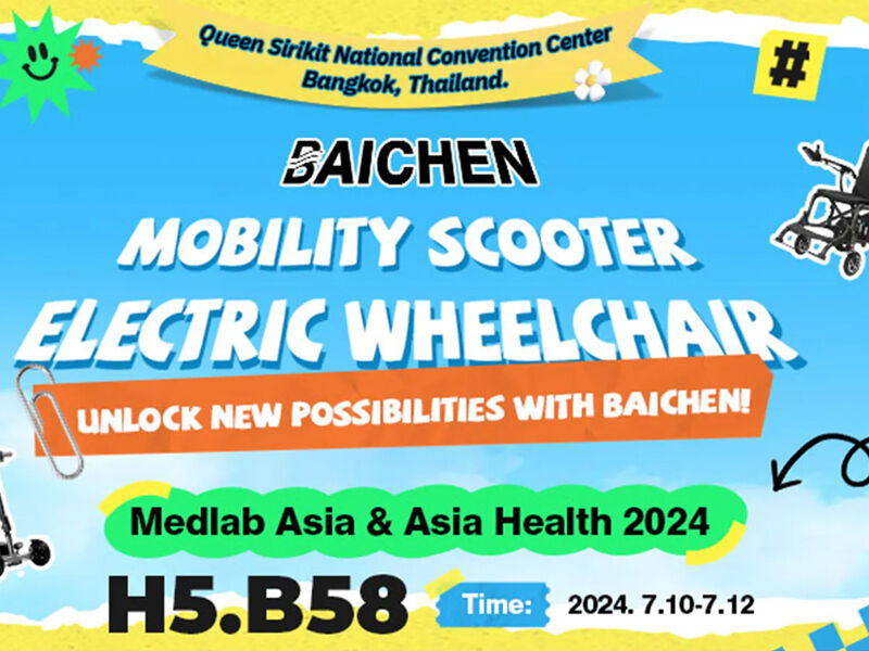 Ningbo Baichen Medical to Unveil Advanced Mobility Solutions at Medlab Asia & Asia Health 2024 in Thailand