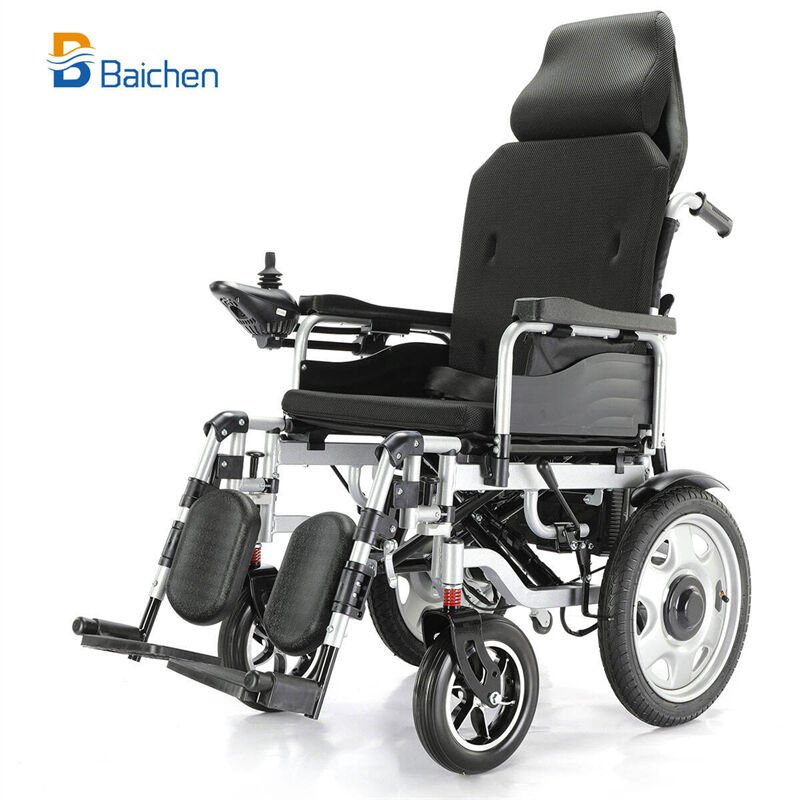 High Back Reclining Fold and Go Wheelchair
