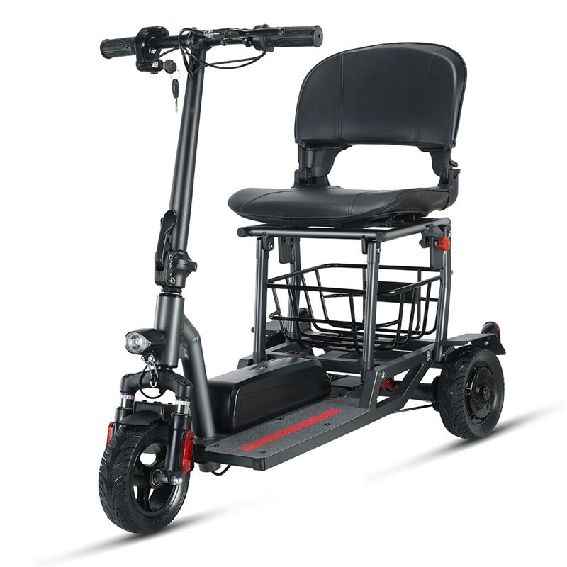 3-Wheel Electric Ultra-Light Mobility Scooter For Elderly