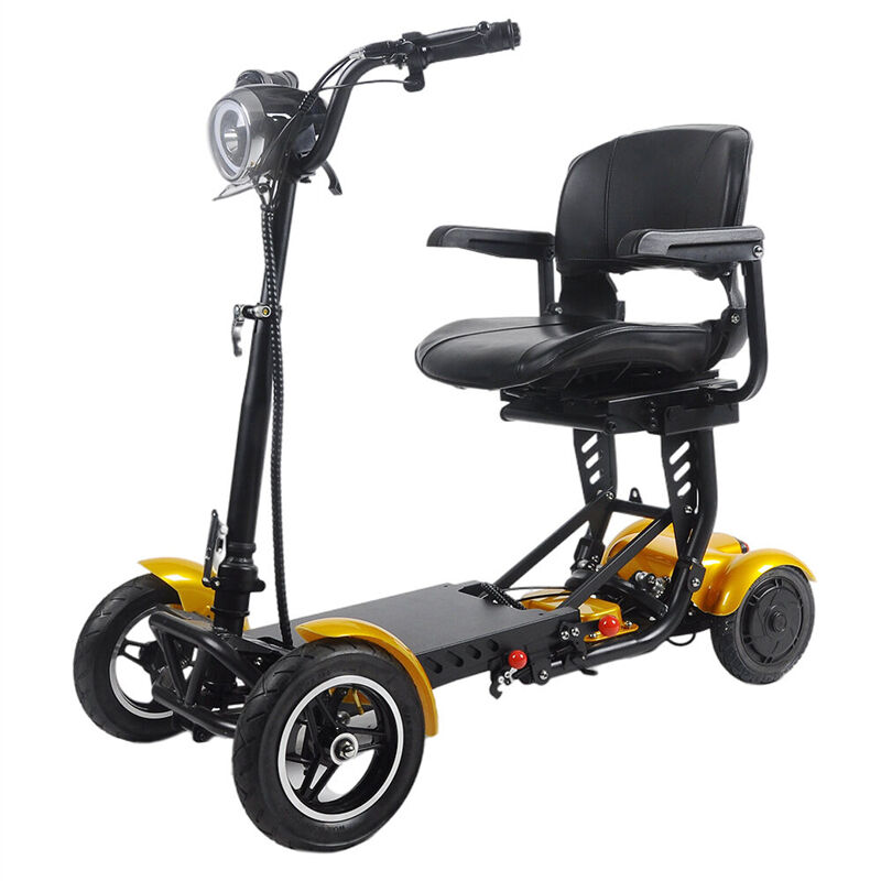 All Terrain Folding 4 Wheel Handicapped Scooter For Elder