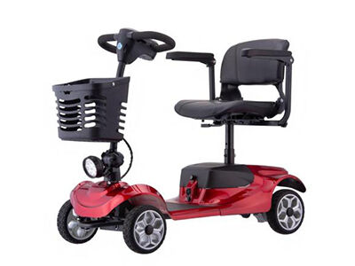 Mobility scooters engineered for gravel and grass performance