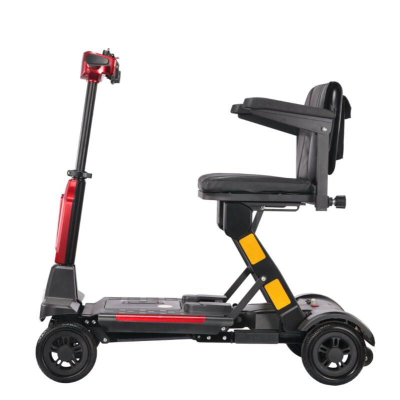 Automatic folding ultra-lightweight personal mobility scooter for adults