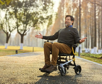 aluminium power wheelchair-0