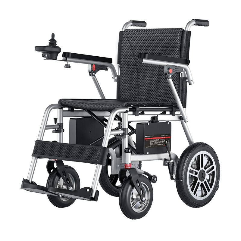 Ultra Lightweight Folding Electric Wheelchair for Adults