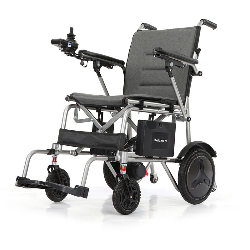 Compact Power Wheelchair for Indoor and Outdoor Use