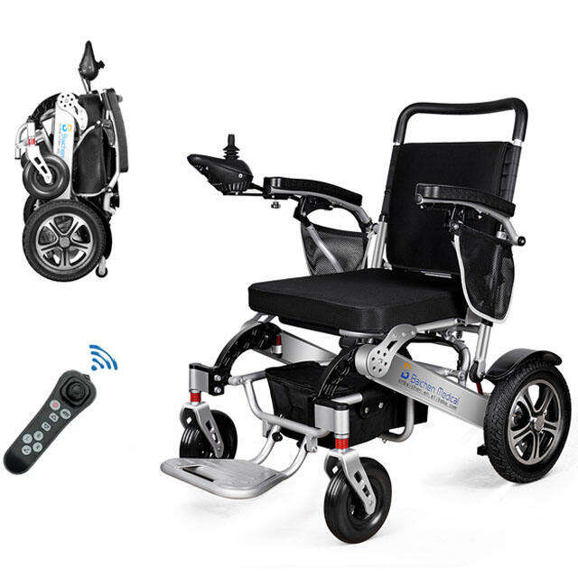600W Powerful Motors Lightweight Motorized Wheelchair