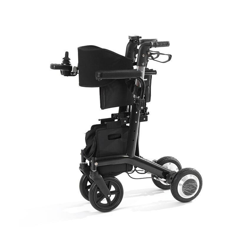 Aluminum alloy electric walking aid for daily use