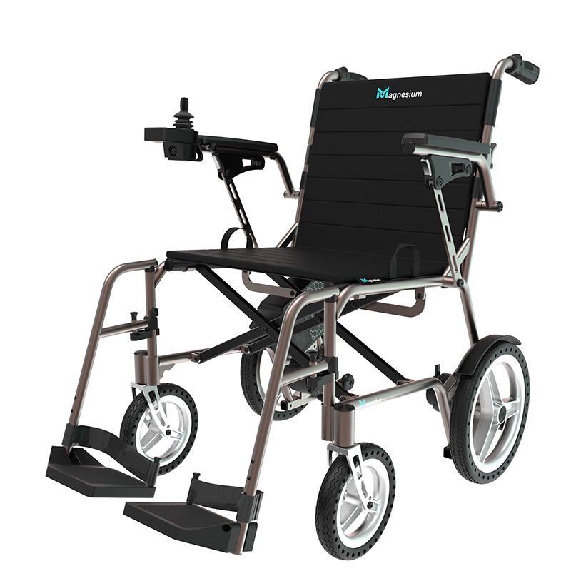 Lightest Magnesium Alloy Electric Wheelchair for Travel