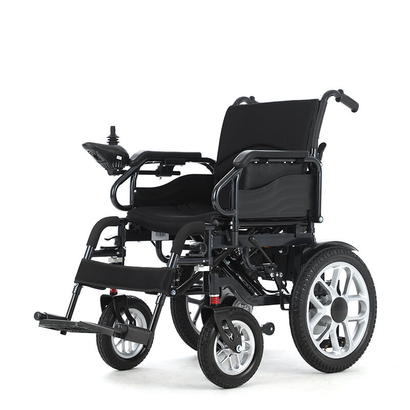 Folding Power Portable Steel Electric Wheelchair