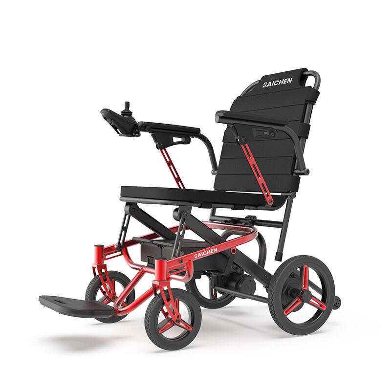 Ultra Lightweight Folding Electric Wheelchair for Adults